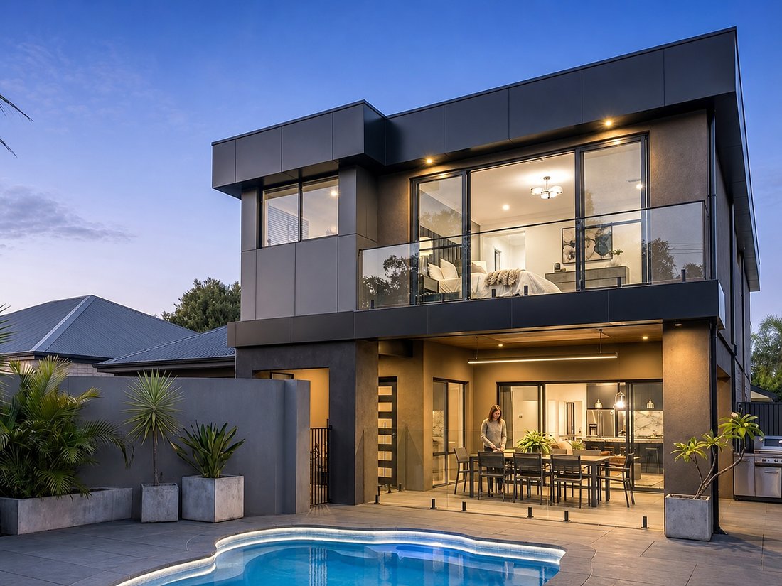 Modern Australian home with smart film — book a free on-site measure-up